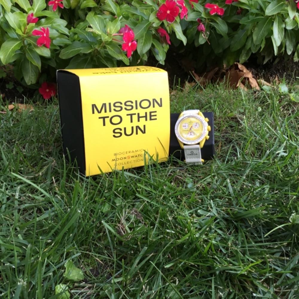 MoonSwatch watch: Mission To The Sun